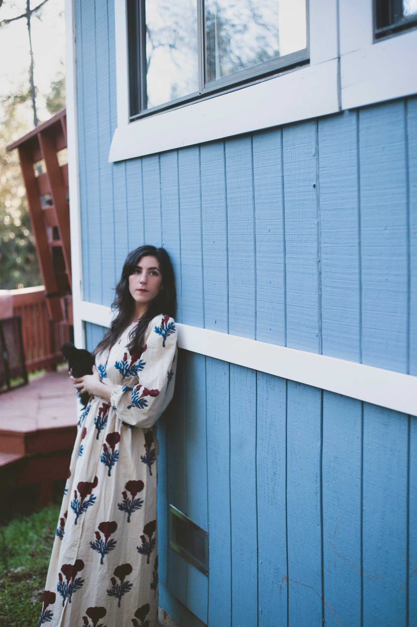 Udyana Wrap Dress ~ Song of the Redwood