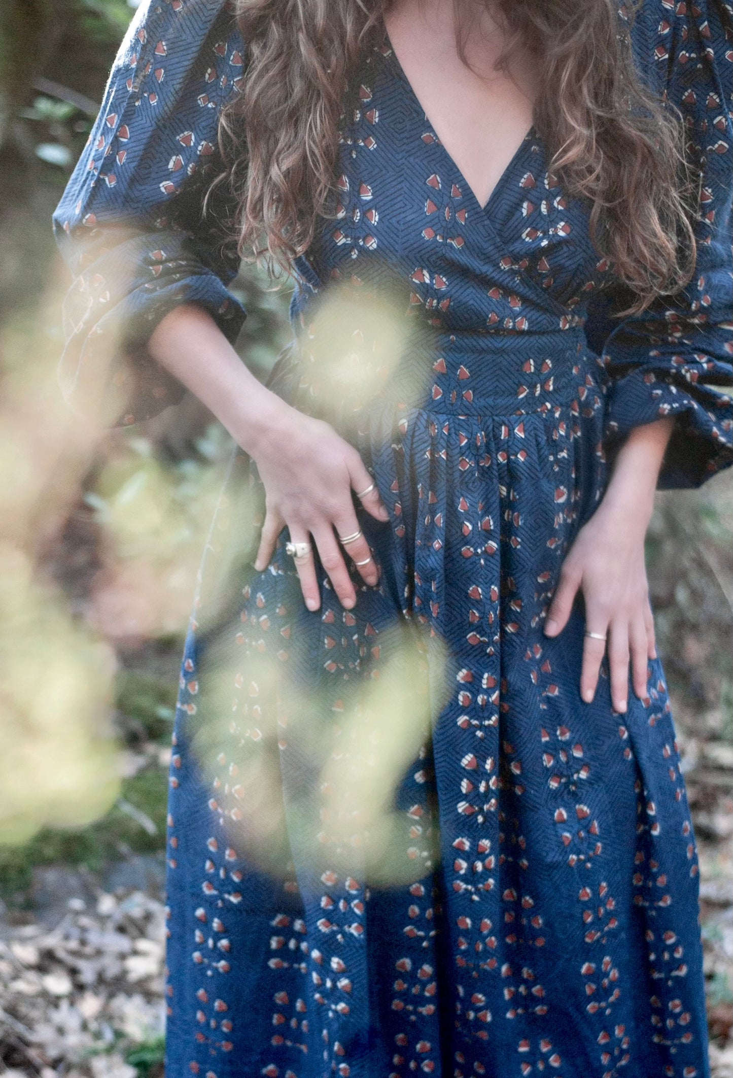 Udyana Wrap Dress ~ The Heavens