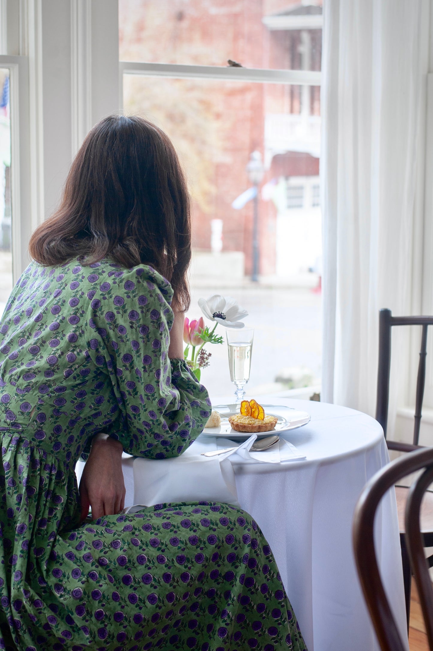 Udyana Wrap Dress ~ Garden Spell