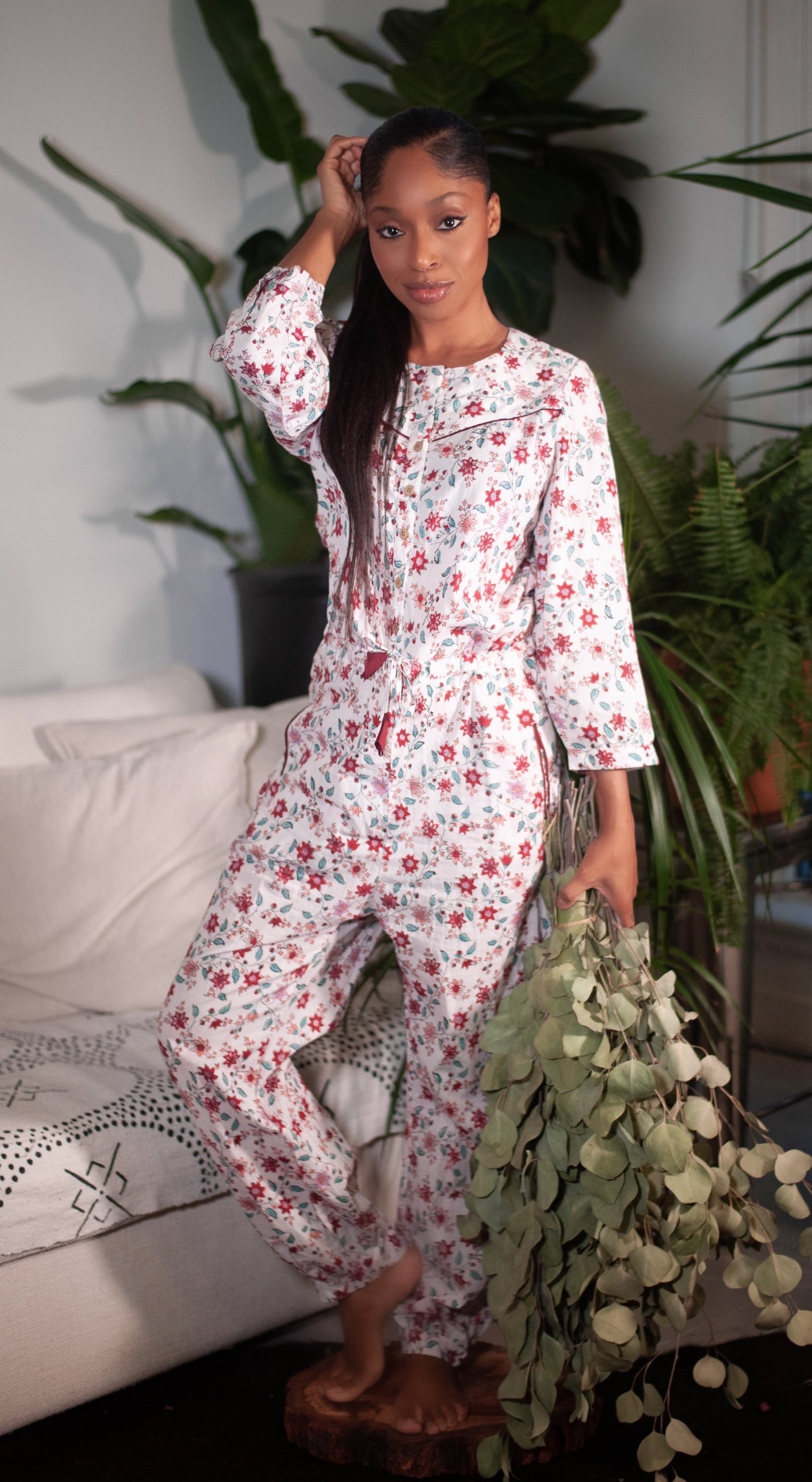 Soulmate Jumpsuit ~ Strawberry Fields