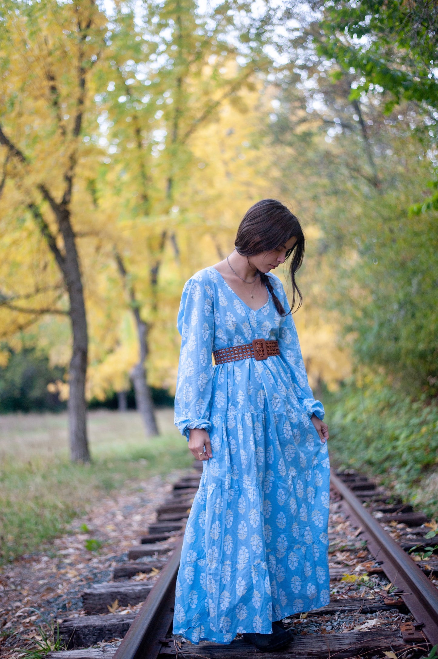 Moon Flower Gown ~ Montana Sky